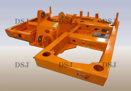 Mining Excavator Frame High Quality Underground Mining Machinery Parts Construction/Engineering Machine Frame 