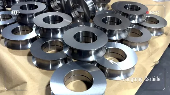 Titanium Carbide Roller Guide Wheel 